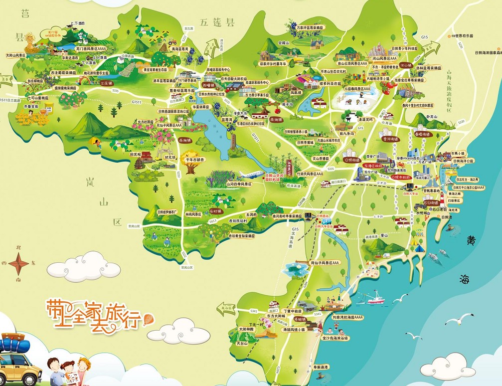 文罗镇景区使用手绘地图给景区能带来什么好处？